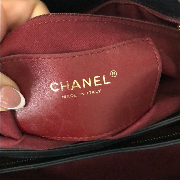 Chanel black just Mademoiselle Bowling Bag - Picture 5 of 8